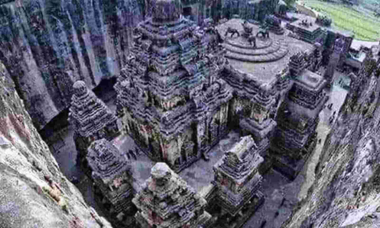 एलोरा का कैलास मन्दिर : दुनिया की सबसे बड़ी अखण्ड संरचना