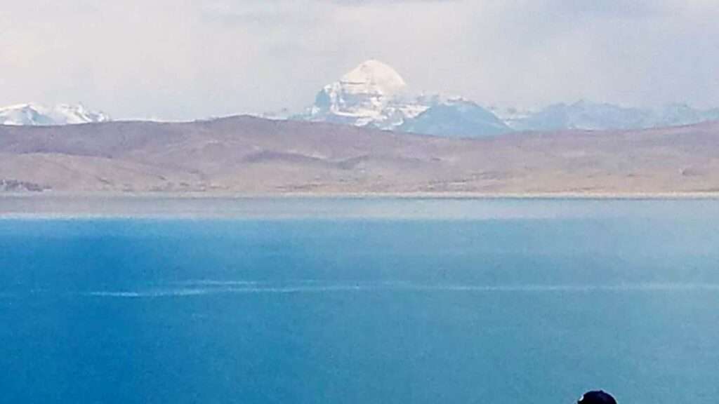 kailash from rakshas taal @sanatanyatra